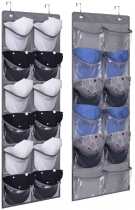 Hat Racks 24 Large Pockets- 2PCS